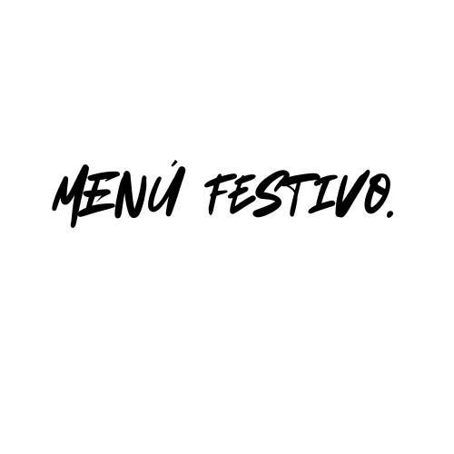 Menú Festivo